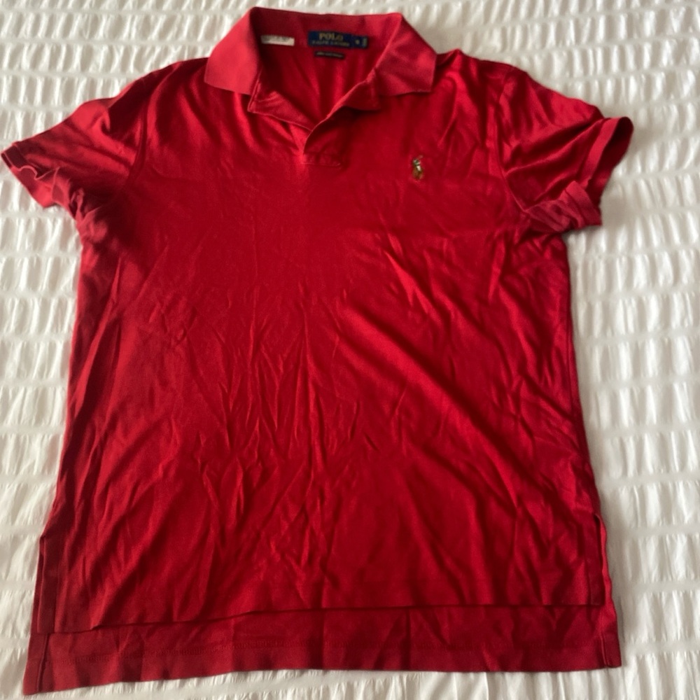 Red Polo Ralph Lauren polo shirt
